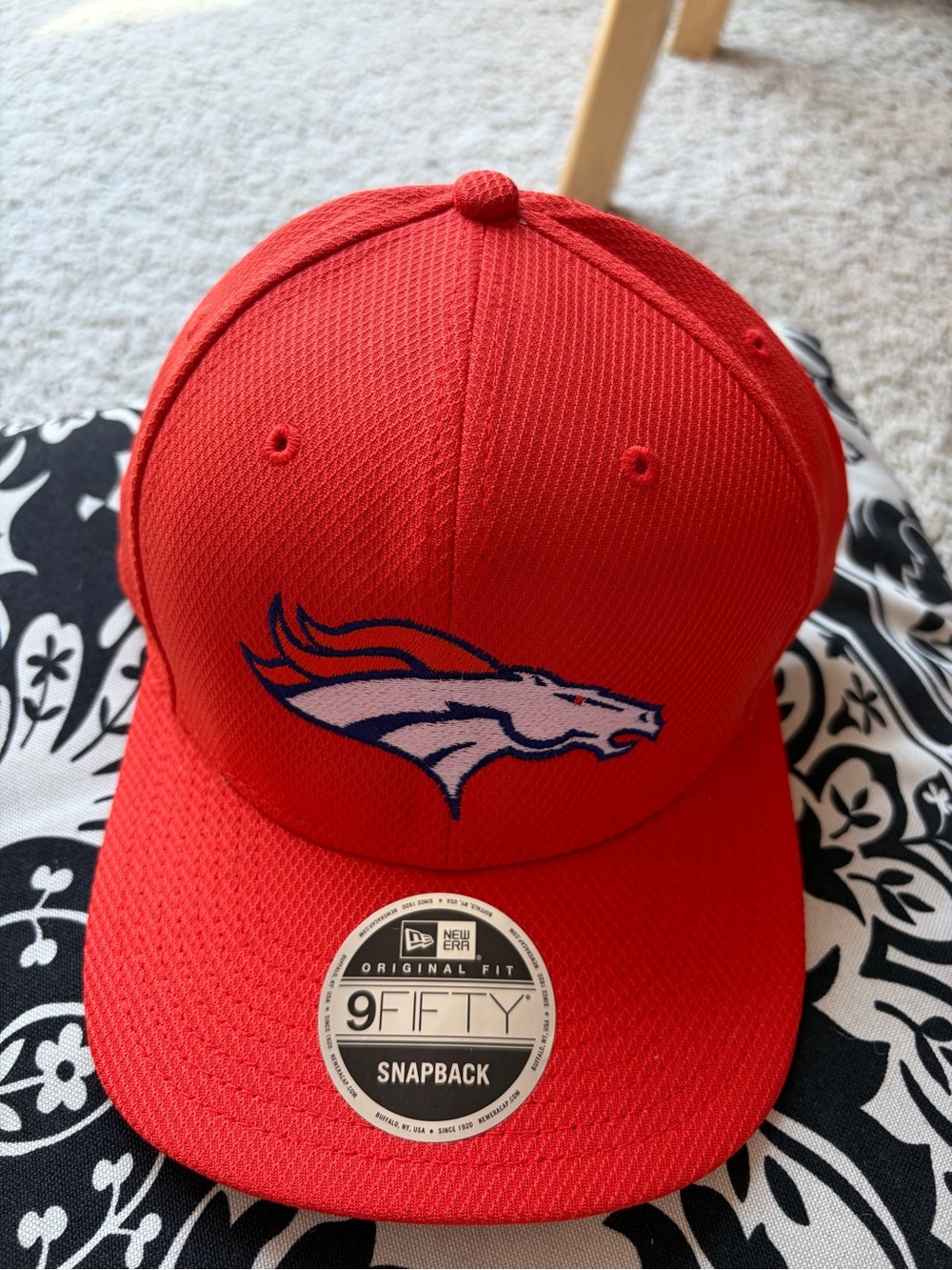 NWT New Era Denver Broncos 9FIFTY Football Snapback Hat NFL Y17